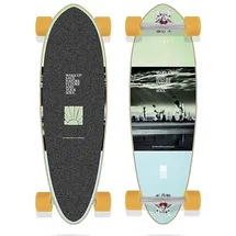 Long Island Jart Global Warning 32.75"x10" Mini Pin Long Island Complete Skateboard, Erwachsene Unisex, Mehrfarbig (Mehrfarbig), Einheitsgröße
