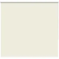 VidaXL Verdunkelungsrollo Cremeweiß 165x175cm Stoffbreite 161,6cm