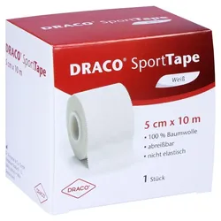 Draco Tapeverband 5 cmx10 m weiß 1 St