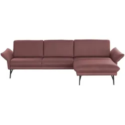 himolla Ecksofa Echtleder 1928 , braun , Maße (cm): B: 296 H: 85 T: 175.0