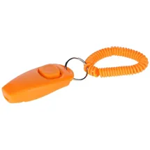 Kerbl Clicker und Pfeife 2in1 Orange Einheitsgröße