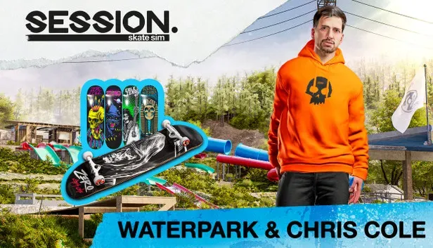 Session: Skate Sim Waterpark & Chris Cole