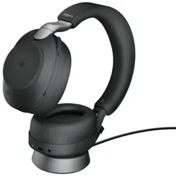 Jabra Evolve 2 85 UC Stand Wireless Bluetooth Stereo Headset schwarz Ladestation