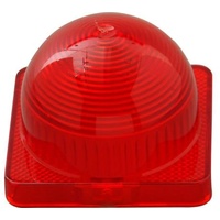 Kopp Blue Electric Kuppelhaube für Lichtsignal E14, rot