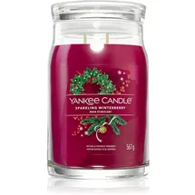 Yankee Candle Sparkling Winterberry Duftkerze 567 g