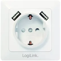 Logilink Mehrfachsteckdose 3 Weiß