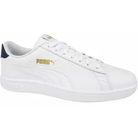 Puma Smash v2 L puma white-peacoat-puma team gold 44