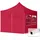TOOLPORT Faltpavillon Economy 3 x 3 m inkl. 4 Seitenteile rot 582631