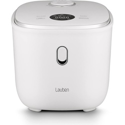 Lauben Reiskocher Lauben Low Sugar Rice Cooker 3000WT, Dampfgarer + Reiskocher, Weiss