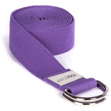 Yogistar Yogagurt - 260 cm - Metallverschluss - Violett