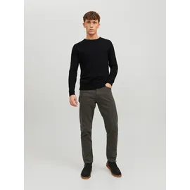 JACK & JONES Emil Knit Pullover Schwarz XXL