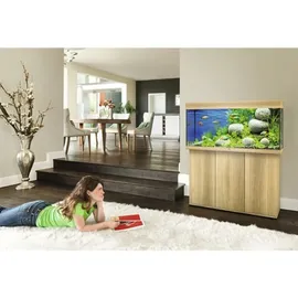 JUWEL AQUARIUM JUWEL Rio 180 LED mit Unterschrank SBX helles Holz