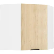 VCM Eckschrank Hängeschrank 57 x 57 x 60 cm Weiß