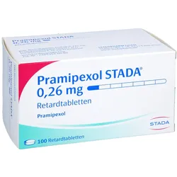 PRAMIPEXOL STADA 0,26 mg Retardtabletten 100 St