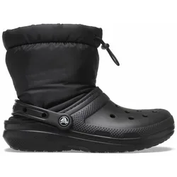 Holzschuhe Crocs Classic Neo Puff Schwarz - Fußgröße: 38-39