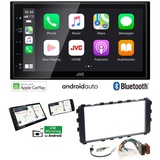 JVC Autoradio Apple CarPlay Android Auto für Toyota Yaris 2006-2011 mit OEM-Navi