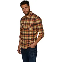 Rokker Freemont, Hemd - Gelb/Rot/Schwarz - M