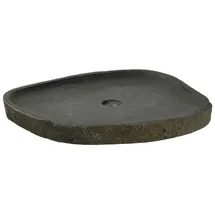 vidaXL Basin Grau (55-65) x (40-50) x 6 cm Flussstein vidaXL