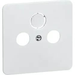 Zentralplatte Sat/TV/Radi STANDARD rws glz Schraubbef