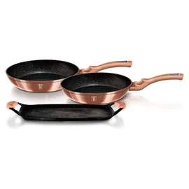 Berlinger Haus BH 1669 Pfannen-Set 3-tlg. 22 cm + 26 cm + 36 x 23 cm