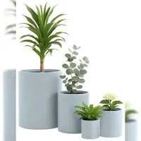 CLP Pflanzkübel rund 4er Set Ø 30 x 30