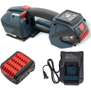 Akku Umreifungsgerät Elektrische Umreifungsmaschine 13-16mm Schweißbandmaschine Akku Automatische Bandverpackungsmaschine für PP/PET automatisches Umreifungsgerät