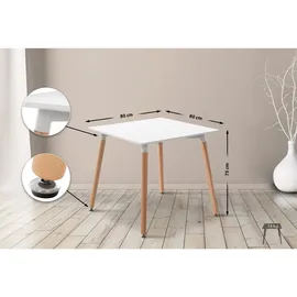 CLP Viborg 80 x 75 x 80 cm weiß