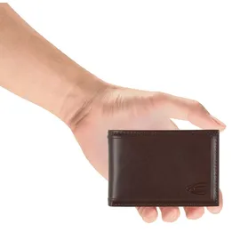 CAMEL ACTIVE Wood Horizontal Wallet S Herren Geldbörse braun