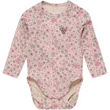 hummel hmlMINI Flower Print Baby-Body 3221 - pink nectar 86