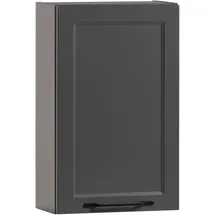 WELLTIME Hängeschrank "Lana", grau (matt grau), B:40cm H:64cm T:20cm, MDF, Schränke, Hängeschrank, Badmöbel, 40 cm breit