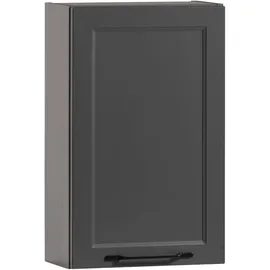 WELLTIME Hängeschrank "Lana", grau (matt grau), B:40cm H:64cm T:20cm, MDF, Schränke, Hängeschrank, Badmöbel, 40 cm breit