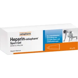 Heparin-Ratiopharm Sport Gel 150 g