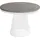 WFL GROUP Esstisch Rund 120 x 76 x 120 cm grau