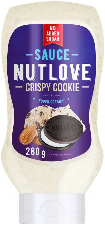 Nutlove - Süße Saucen - ohne Zuckerzusatz - Crispy Cookie