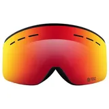 YEAZ Ski- Snowboardbrille schwarz RISE