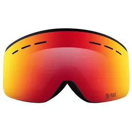 YEAZ Ski- Snowboardbrille schwarz RISE