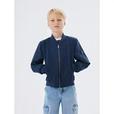 NAME IT Monster Bomberjacke Navy Blazer / Detail Zipper Pocket 13 Jahre