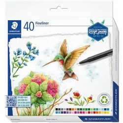 Staedtler 40er-Pack Fineliner »triplus® 334 Design Journey«