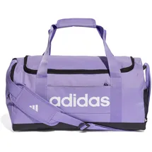 Adidas Linear Duffel Bag, Violet Fusion/White, S