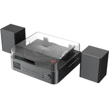 Reflexion HiFi-Tuner Schwarz, Braun DAB+, CD-Player, Bluetooth®