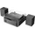 Reflexion HiFi-Tuner Schwarz, Braun DAB+, CD-Player, Bluetooth®