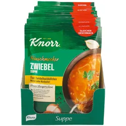 Knorr Feinschmecker Zwiebelsuppe ergibt 0,75 Liter, 14er Pack