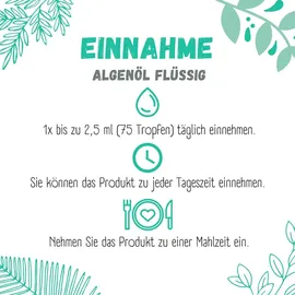 sinoplasan gmbh Omega 3 Algenöl 100 ml