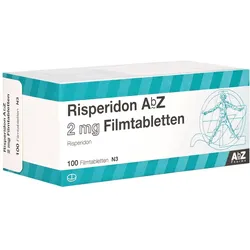 Risperidon AbZ 2 mg Filmtabletten 100 St