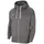 20 Fleece Kapuzenjacke grau F071