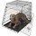 Kerbl Gittertransportbox 76 x 54 x 64 cm Schwarz