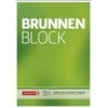 BRUNNEN Collegeblock BRUNNEN 1052726 Block BRUNNEN-Block A4 unliniert
