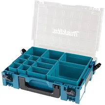 Makita MAKPAC-Organizer mit Boxeinsätzen