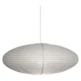 Nordlux Villo 1-flg. 60 cm oval weiß Papier