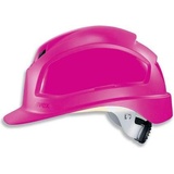 Uvex Safety, Kopfschutz, Schutzhelm pheos B-WR 9772730 pink mit Lüftungen